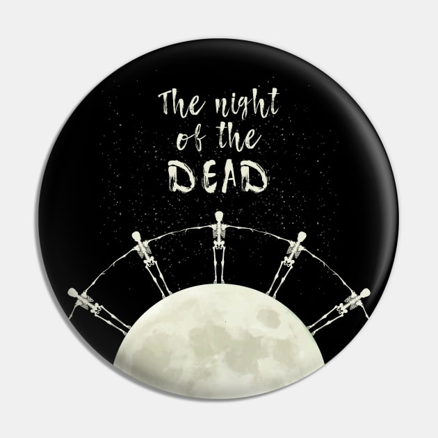 Halloween Human Skeleton Dance The Night of the Dead Pin by Inogitna Designs