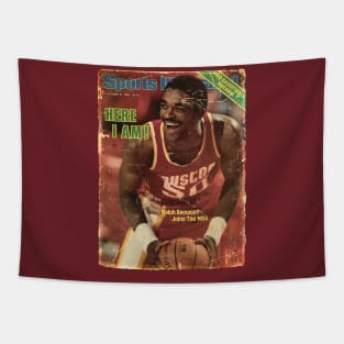 COVER SPORT - SPORT ILLUSTRATED - HERE I AM RALPH SAMPSON Tapestry