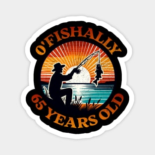 O'Fishally 65 Years Old Magnet