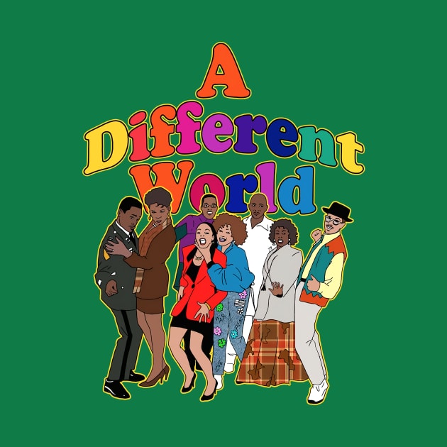 A different world Black tv shows by Rurulako