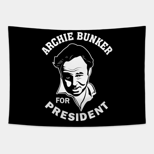 Archie for President Tapestry by Gimmickbydesign