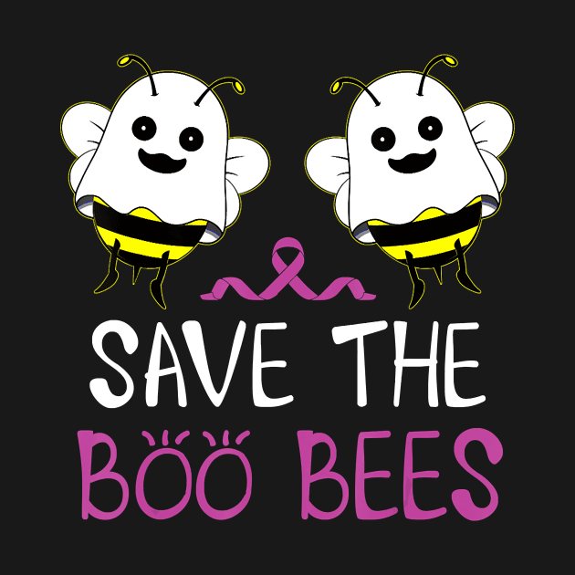 Save The Boo Bees Breast Cancer Awareness Halloween by JaydeMargulies