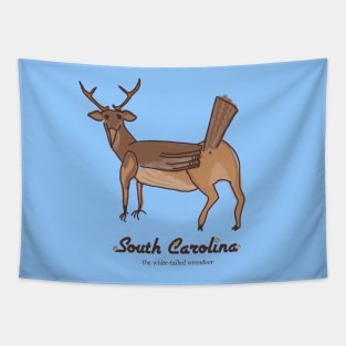 South Carolina State Gryphon: The White-Tailed Wrendeer Tapestry