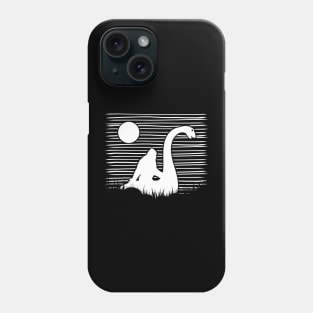 Bigfoot Riding Loch Ness Monster Phone Case