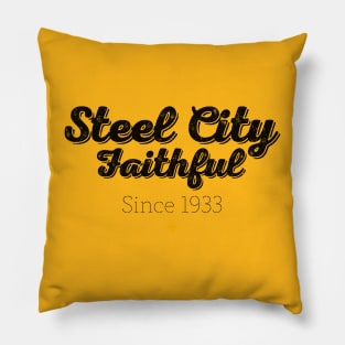 Steel City Faithful Pillow