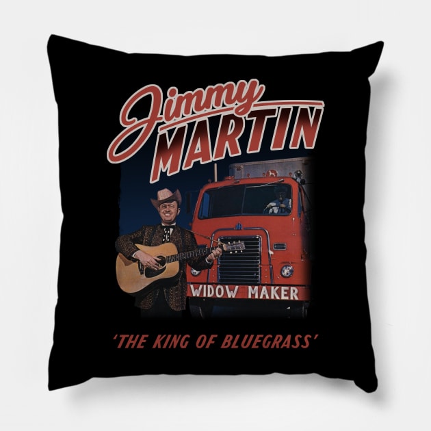 Jimmy Martin Pillow by Tim Shawl Studio