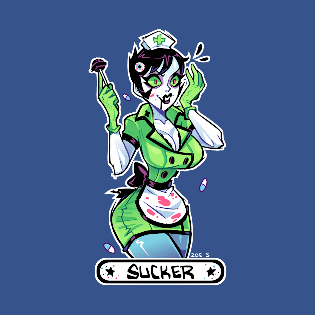 Nurse Sucker by ZoeStanleyArts