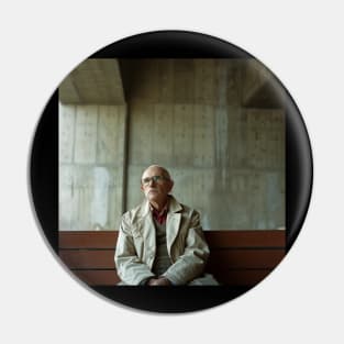 Le Corbusier portrait Pin