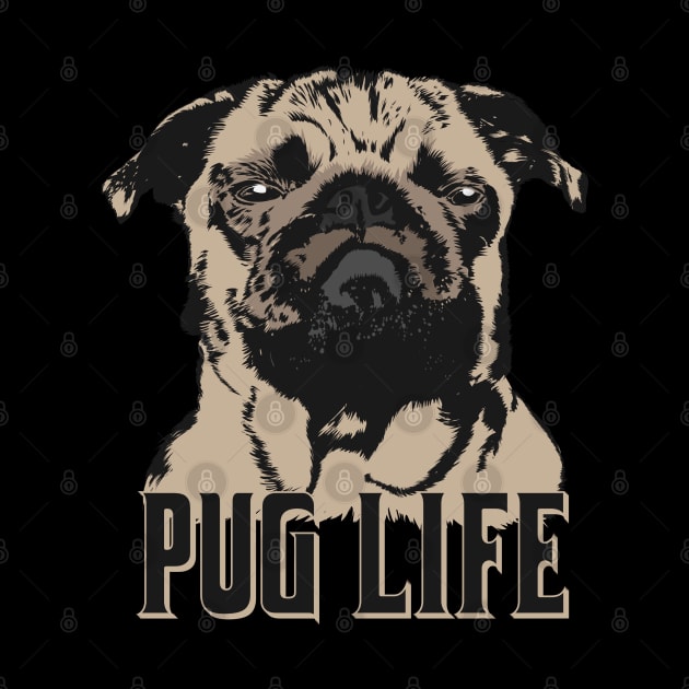 Pug dog - Pug life by Nartissima