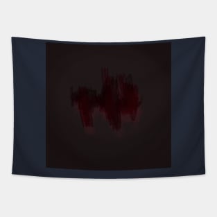 "Subtle Intricacies - A Mesmerizing and Dark Display of Abstract Forms" Dark Abstract Contemporary Tapestry