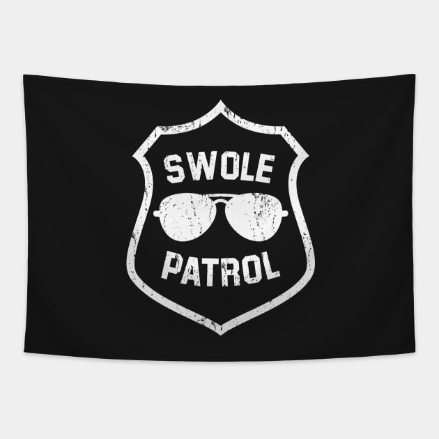 Swole Patrol Tapestry by anamarioline