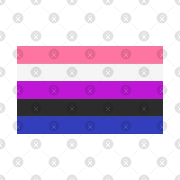 Genderfluid Pride flag by Scar