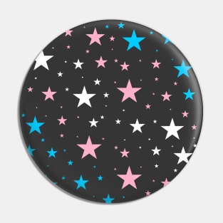 Trans Stars Pin