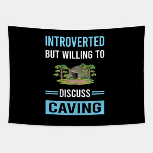 Introverted Caving Caver Spelunking Spelunker Speleology Tapestry