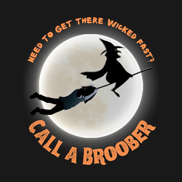 Call a Broober - Halloween Witch by Smagnaferous