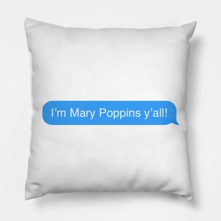 Y’all Quote Pillow