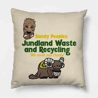 Sandy Peoples Recycling Pillow