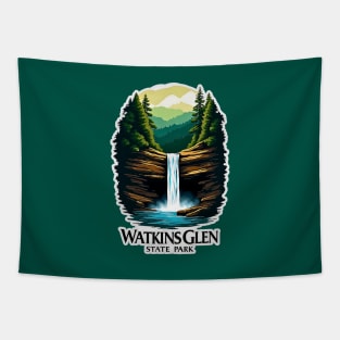 Watkins Glen, New York V1 Tapestry