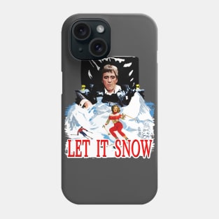 Scarface Holiday Let It Snow Phone Case