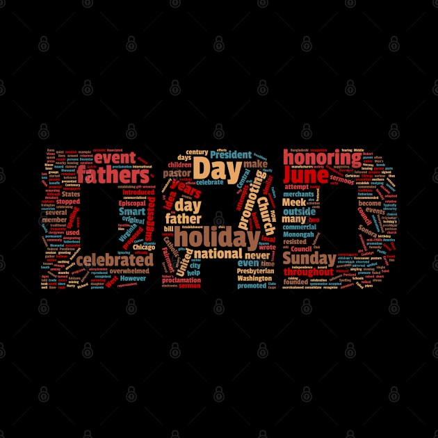 Dad - Wordcloud by All About Nerds