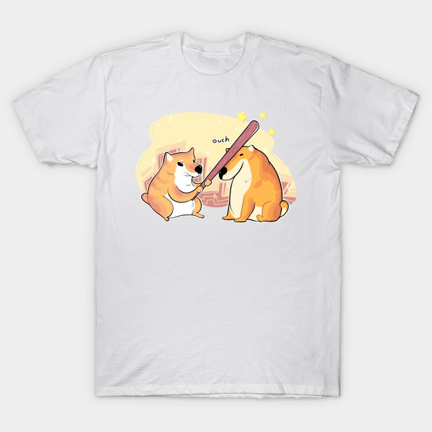 Dog Ouch Shiba Inu T Shirt Teepublic Au