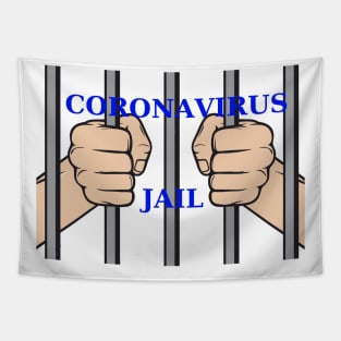 Coronavirus Jail Tapestry