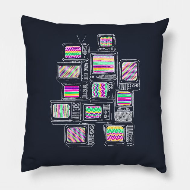 Interference Pillow by DanielTeixeira