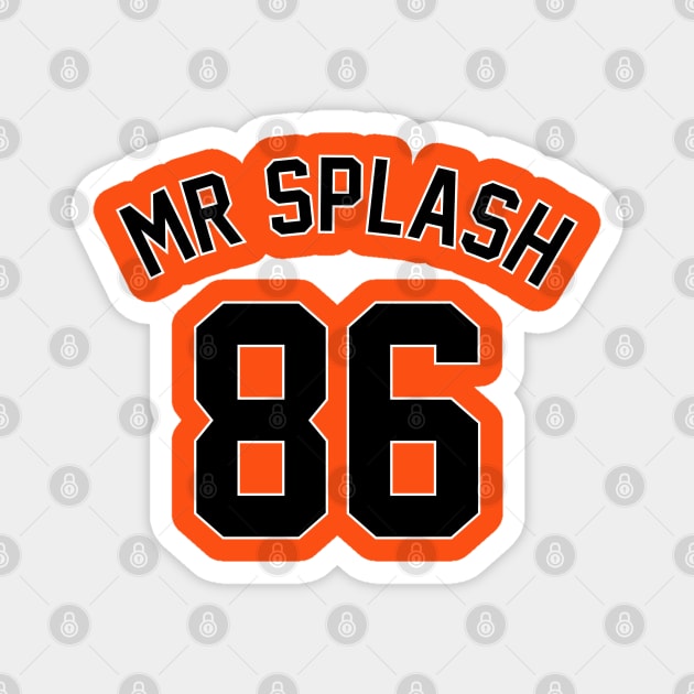 Mr. Splash version 2 Magnet by CanossaGraphics