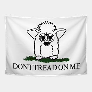 Don't Tread on Furby Tapestry