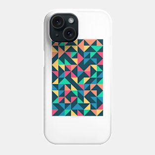 Creative Geometric Colourful Triangle Pattern #24 Phone Case