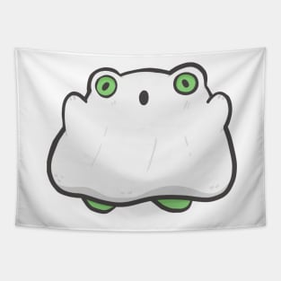 Halloween ghost frog Tapestry