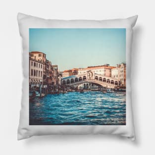 Rialto Bridge Pillow