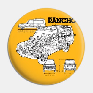 MATRA RANCHO - brochure cutaway Pin
