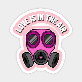 love is in the air mask Magnet