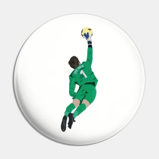 David De Gea Illustration Pin