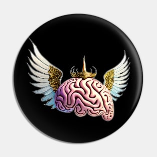 Enlighten Brain Pin