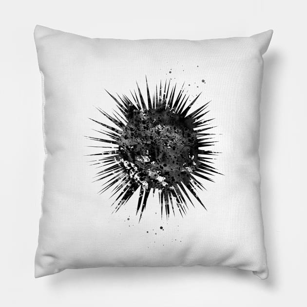 Sea Urchin Pillow by erzebeth