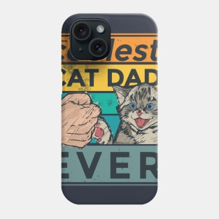 CoolestCatDadEver Phone Case