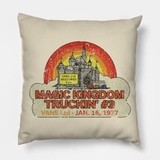 Magic Kingdom Truckin' #3 1977 Pillow