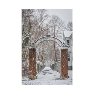 Snowy Park Entrance T-Shirt