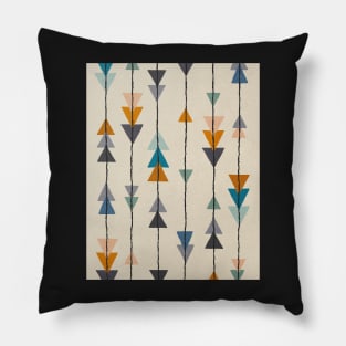 Ethnic abstract arrows pattern Pillow