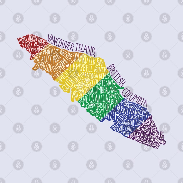 Vancouver Island Cities - Pride! by Wild Coast Creative