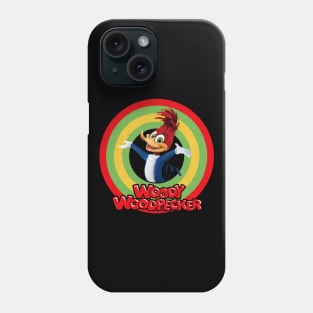 Woody Woodpecker Circle Style Phone Case