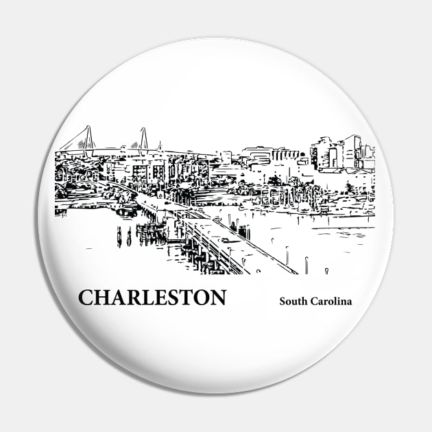 Charleston - South Carolina Pin by Lakeric