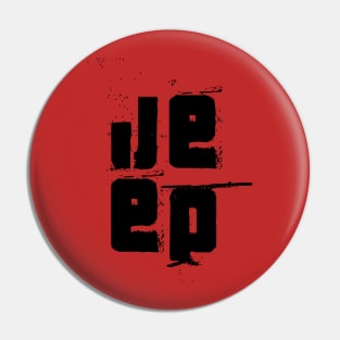 Muddy jeep Pin