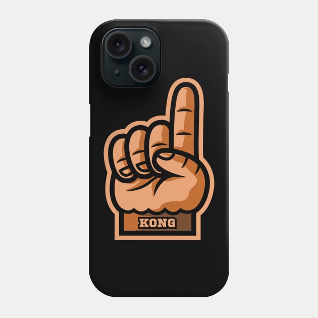 Kaiju Foam Finger II Phone Case by krisren28