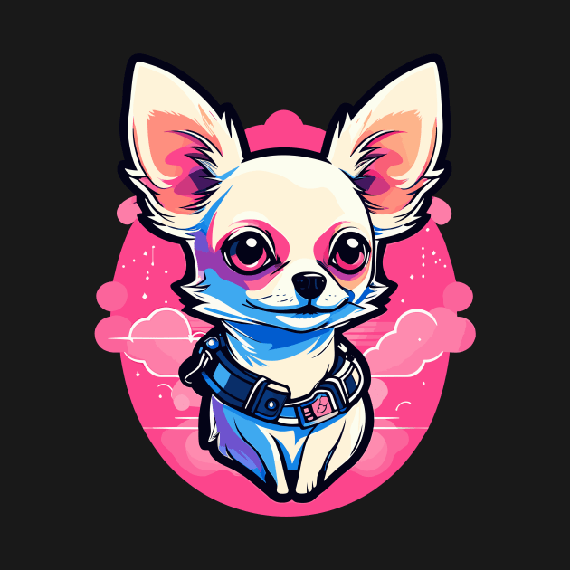 Chihuahua Dog Illustration by FluffigerSchuh