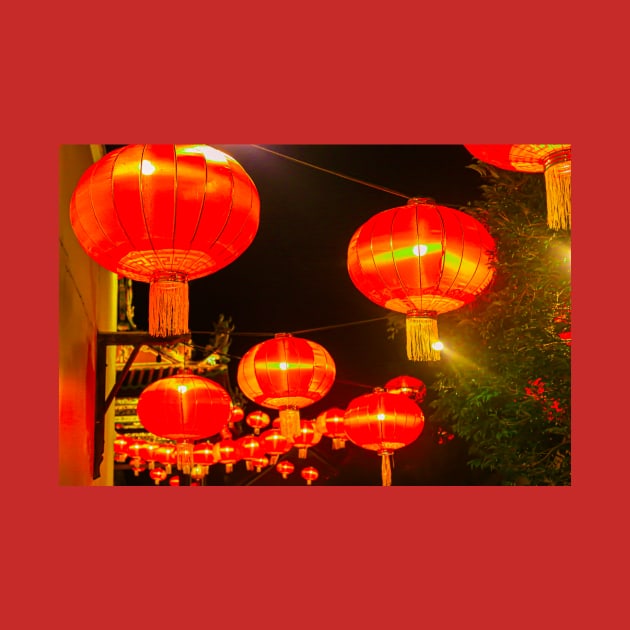 Copy of Red lantern street lights for Chinese New Year 2 by kall3bu