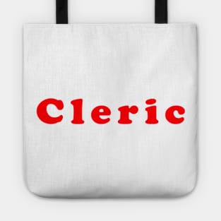 Cleric Tote