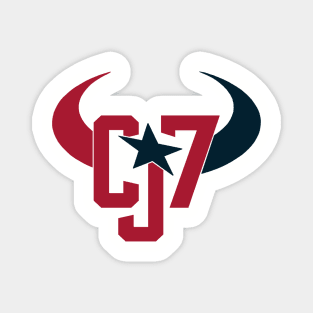 CJ7, Houston Football design Magnet